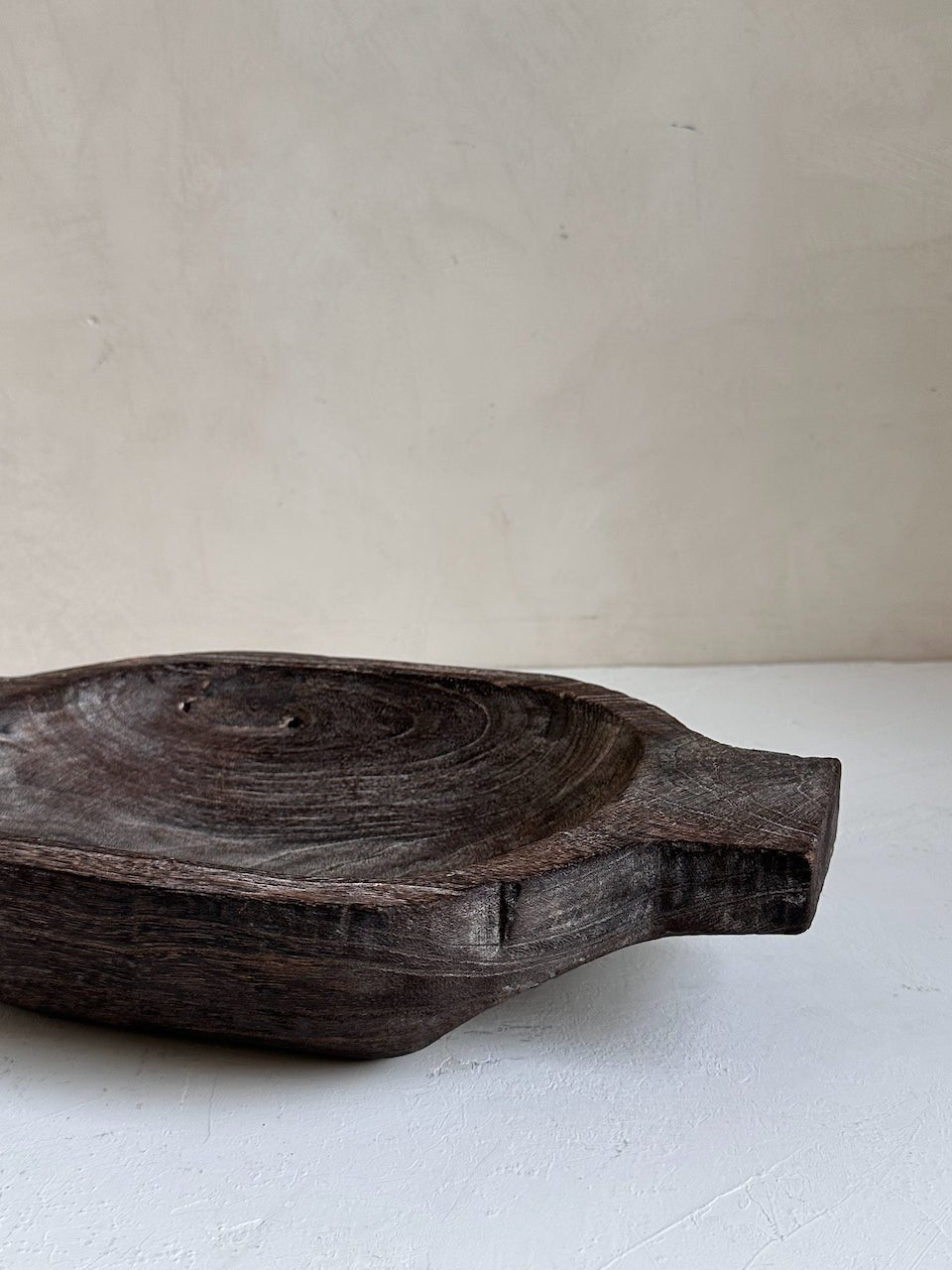 The Corner - Wooden bowl with handle N° 23 - Decoration