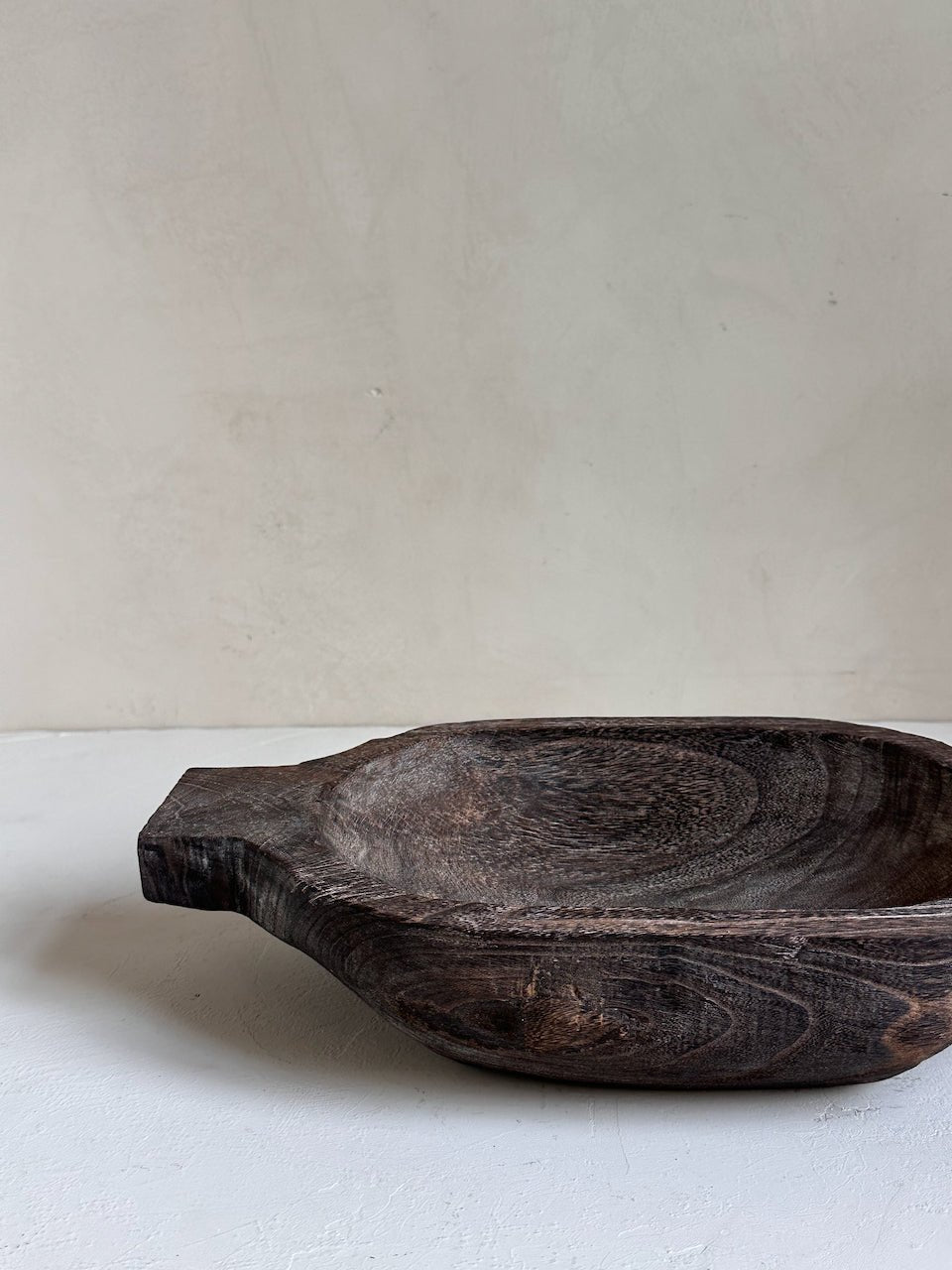 The Corner - Wooden bowl with handle N° 23 - Decoration