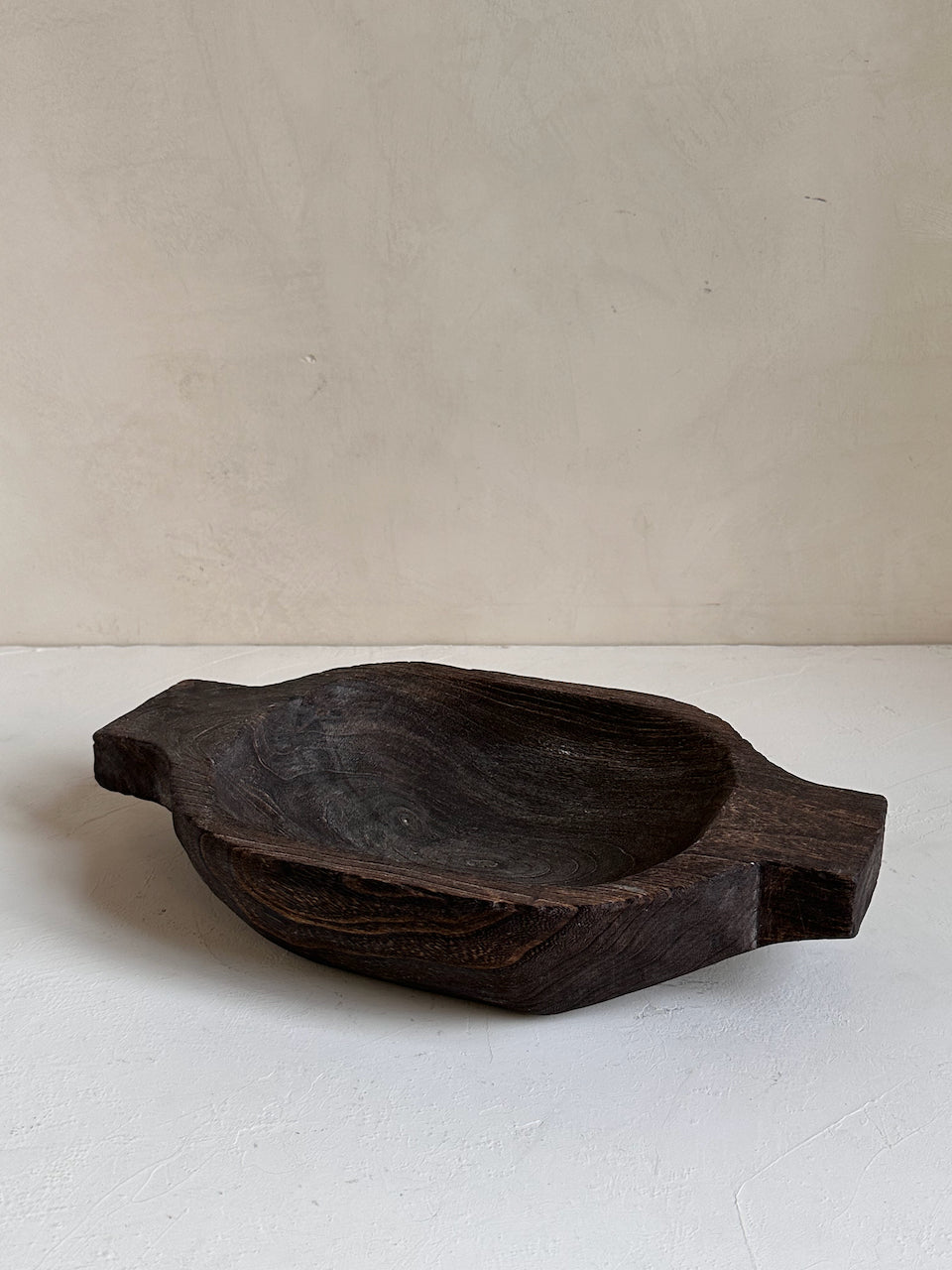 The Corner - Wooden bowl with handle N° 24 - Decoration