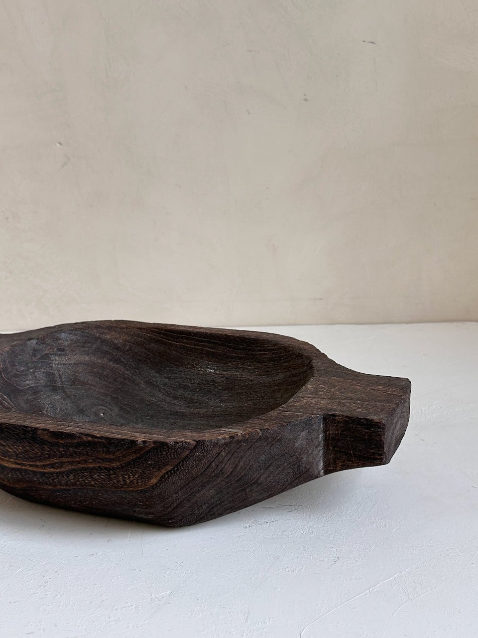 The Corner - Wooden bowl with handle N° 24 - Decoration