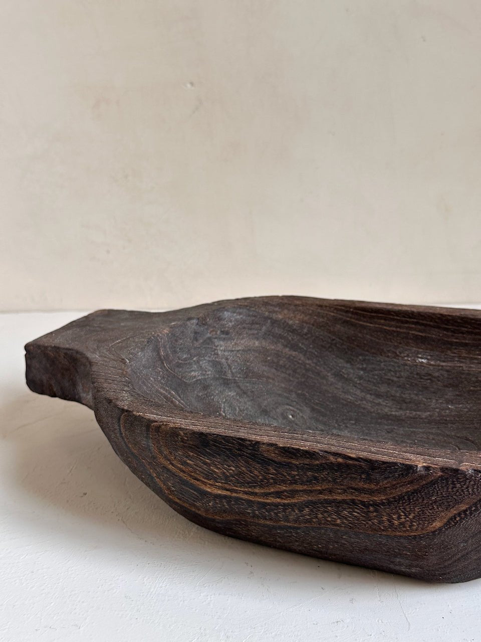 The Corner - Wooden bowl with handle N° 24 - Decoration