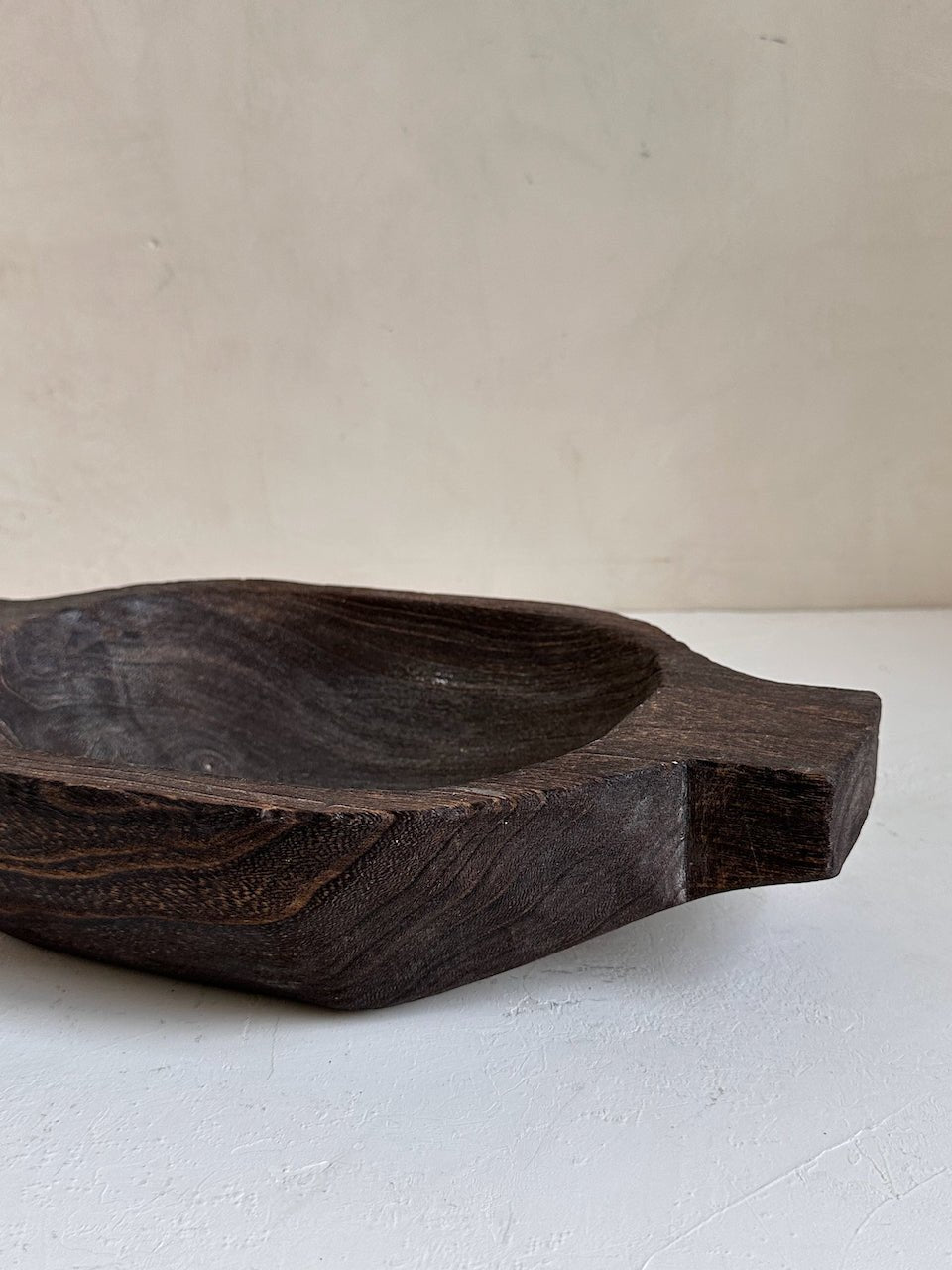 The Corner - Wooden bowl with handle N° 24 - Decoration