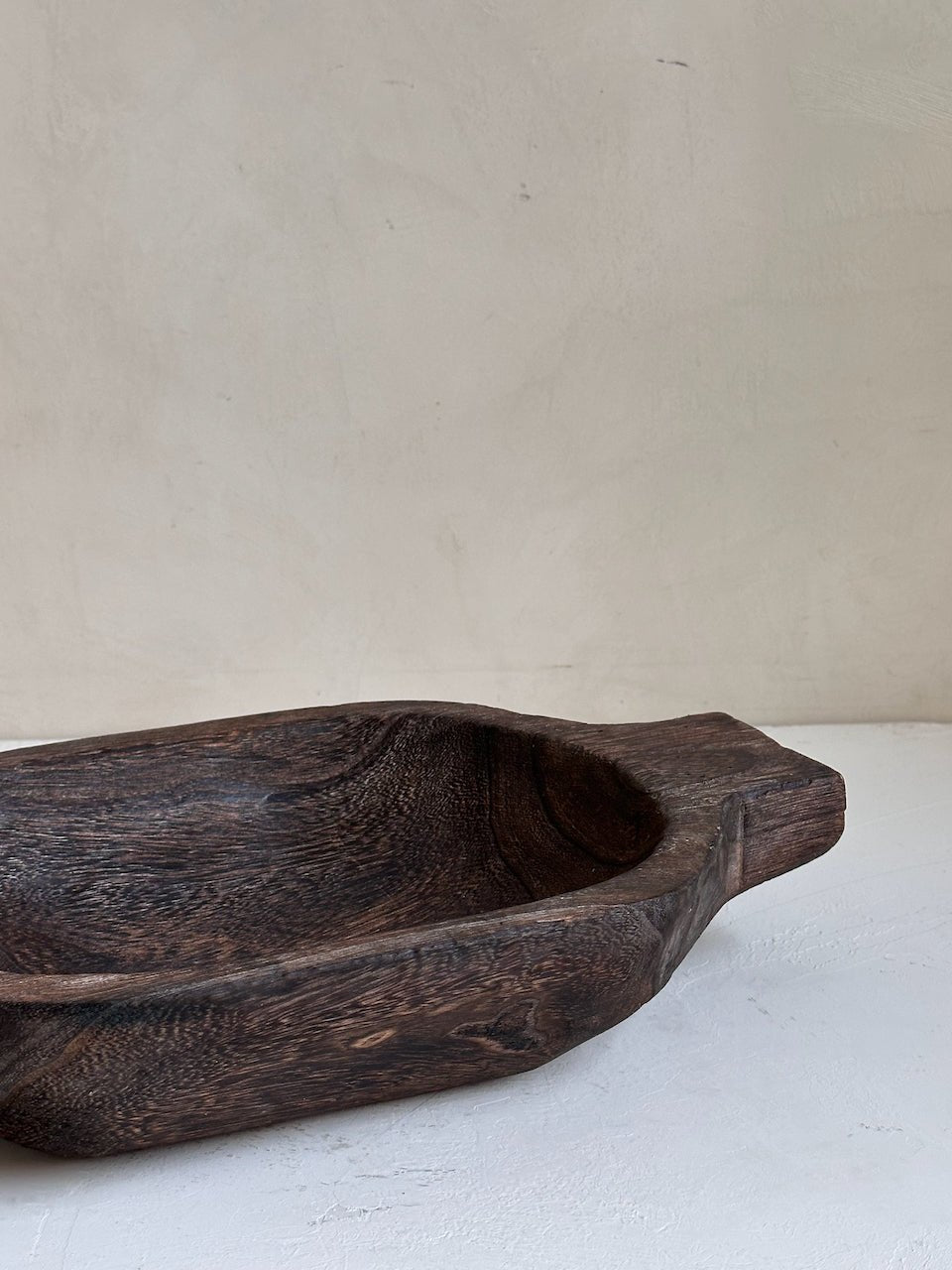 The Corner - Wooden bowl with handle N° 25 - Decoration