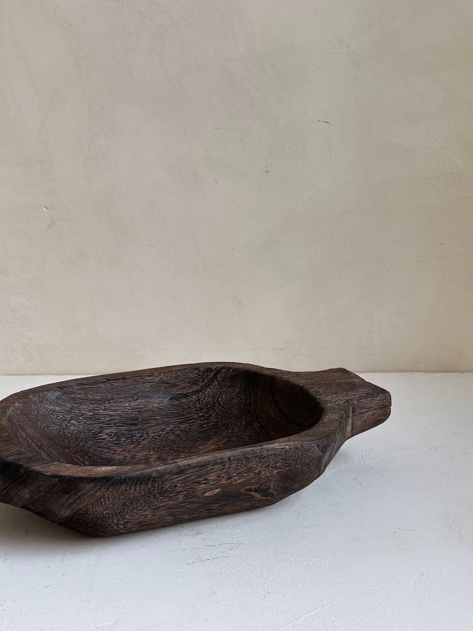 The Corner - Wooden bowl with handle N° 25 - Decoration
