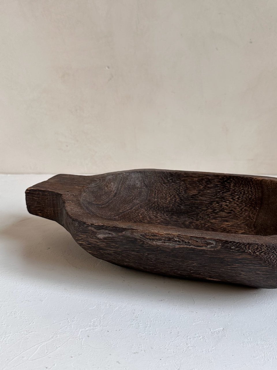The Corner - Wooden bowl with handle N° 25 - Decoration