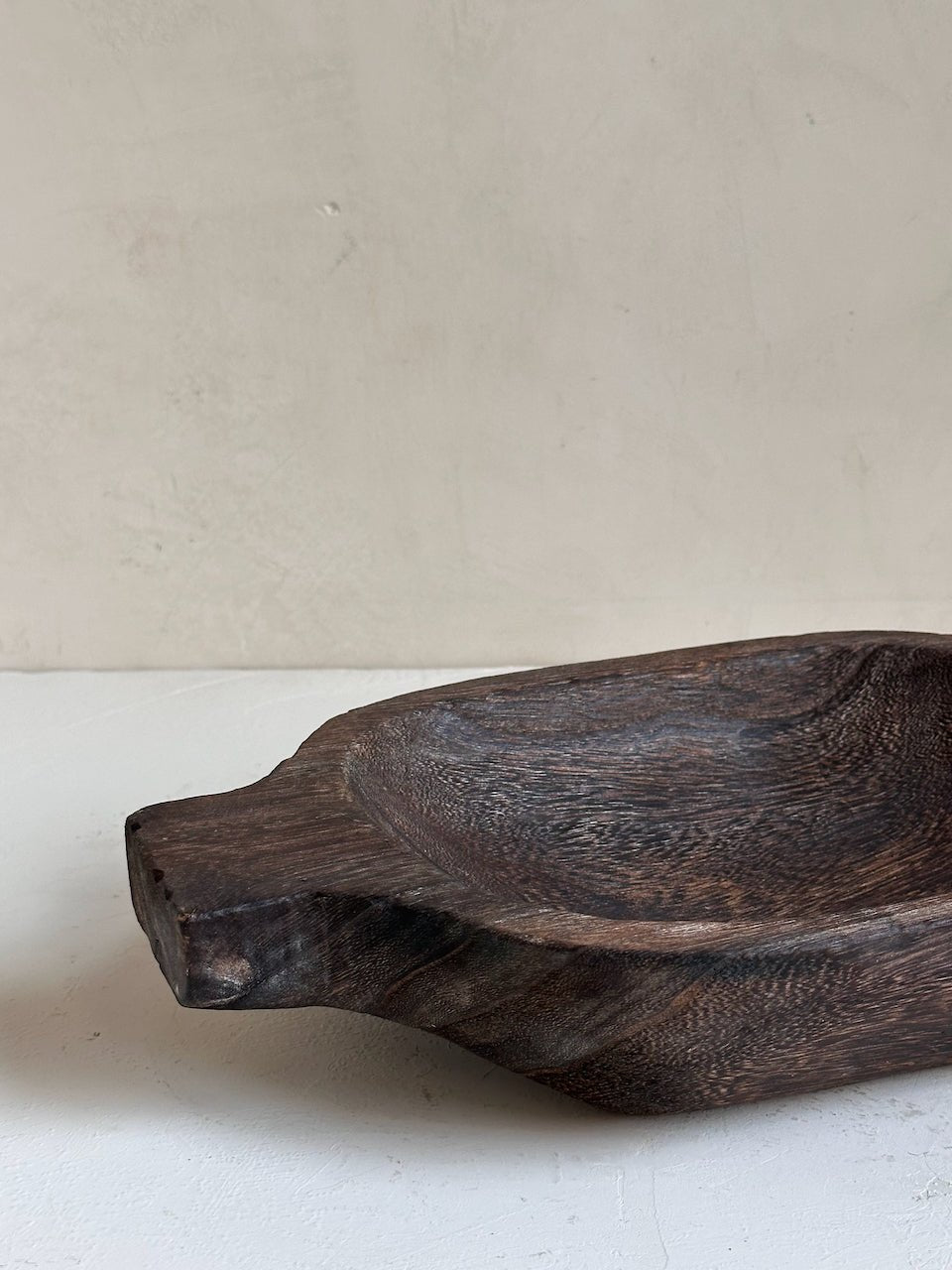 The Corner - Wooden bowl with handle N° 25 - Decoration