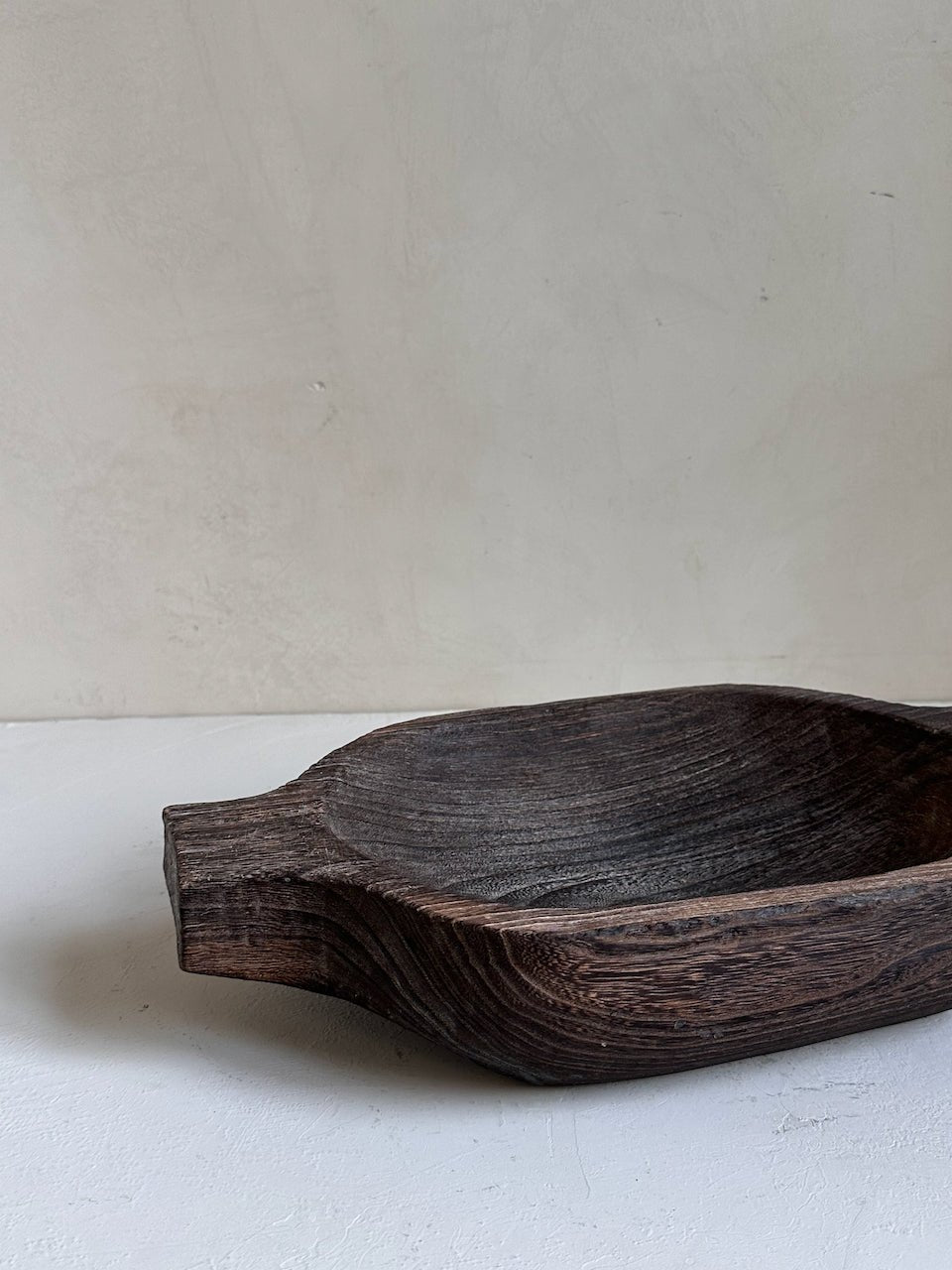 The Corner - Wooden bowl with handle N° 26 - Decoration