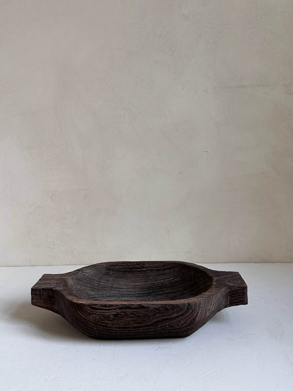 The Corner - Wooden bowl with handle N° 26 - Decoration