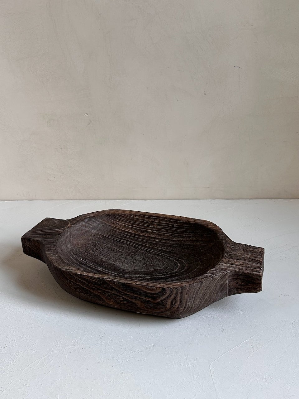 The Corner - Wooden bowl with handle N° 26 - Decoration