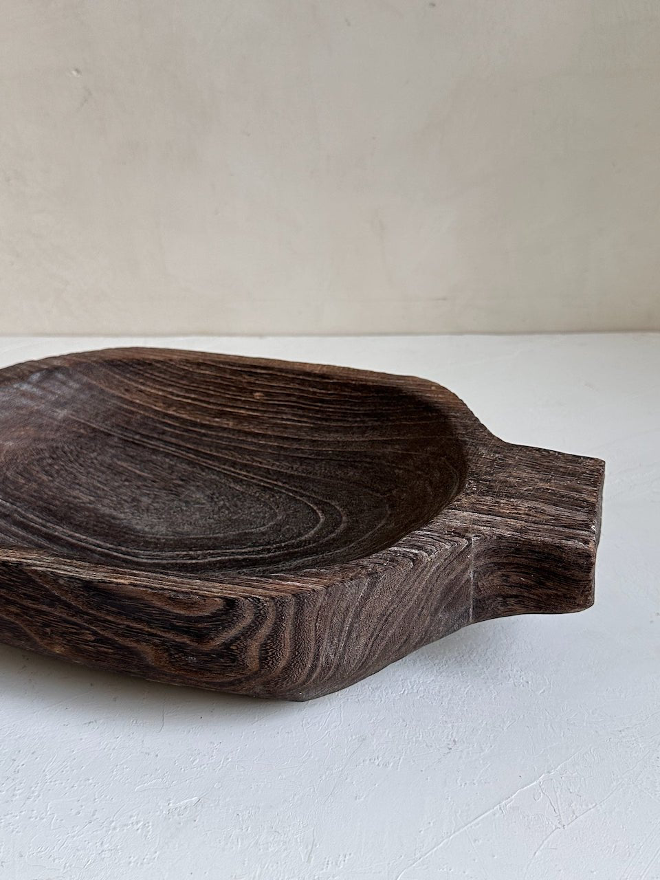 The Corner - Wooden bowl with handle N° 26 - Decoration