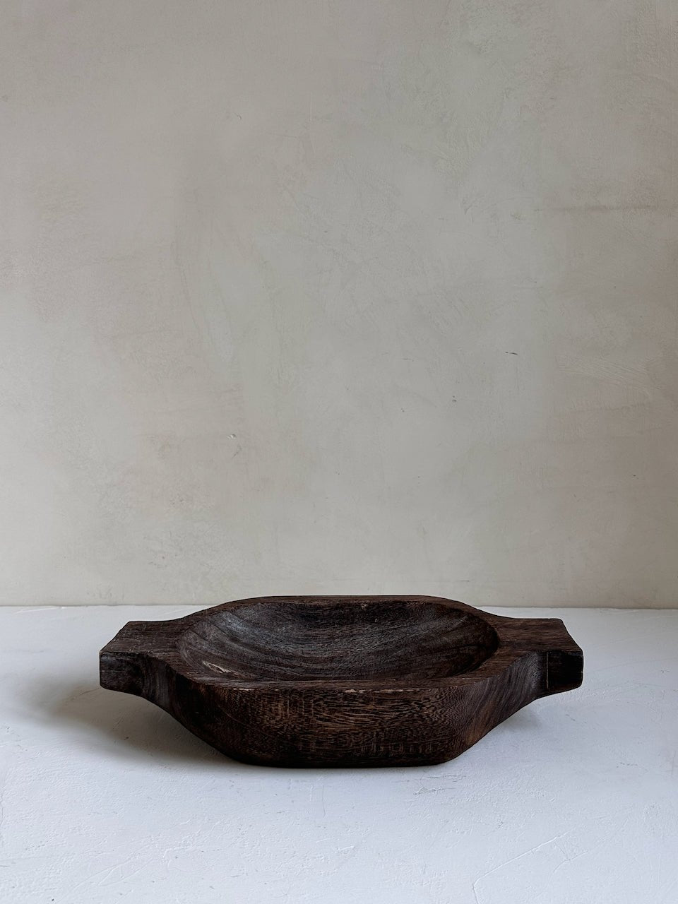The Corner - Wooden bowl with handle N° 27 - Decoration