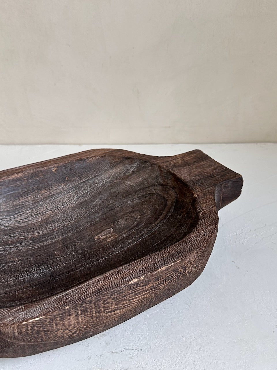 The Corner - Wooden bowl with handle N° 27 - Decoration