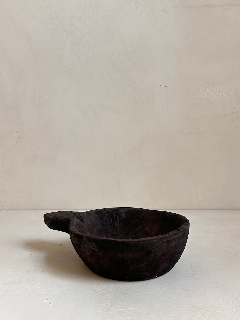 The Corner - Wooden bowl with handle N° 8 - Decoration
