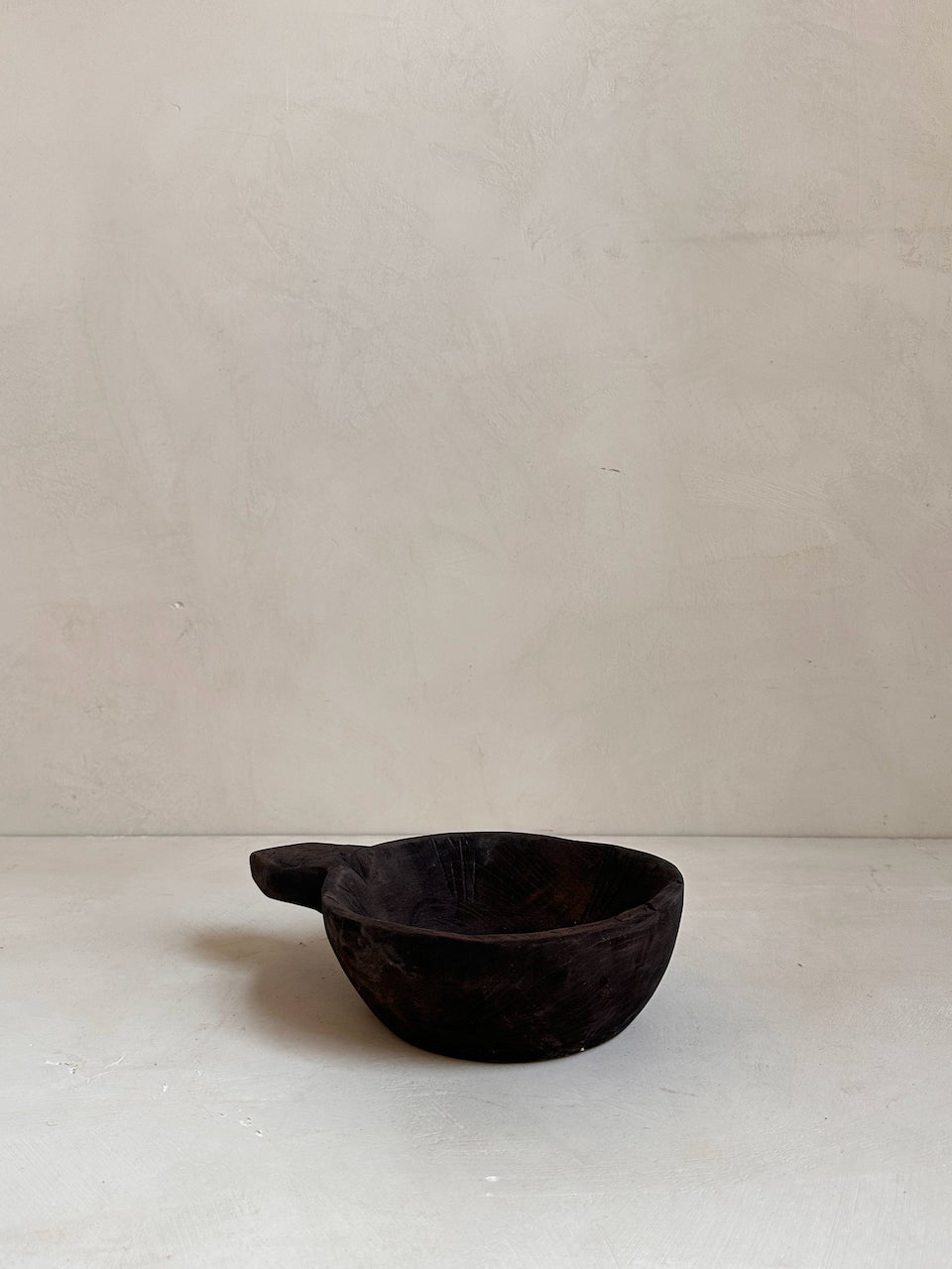 The Corner - Wooden bowl with handle N° 8 - Decoration