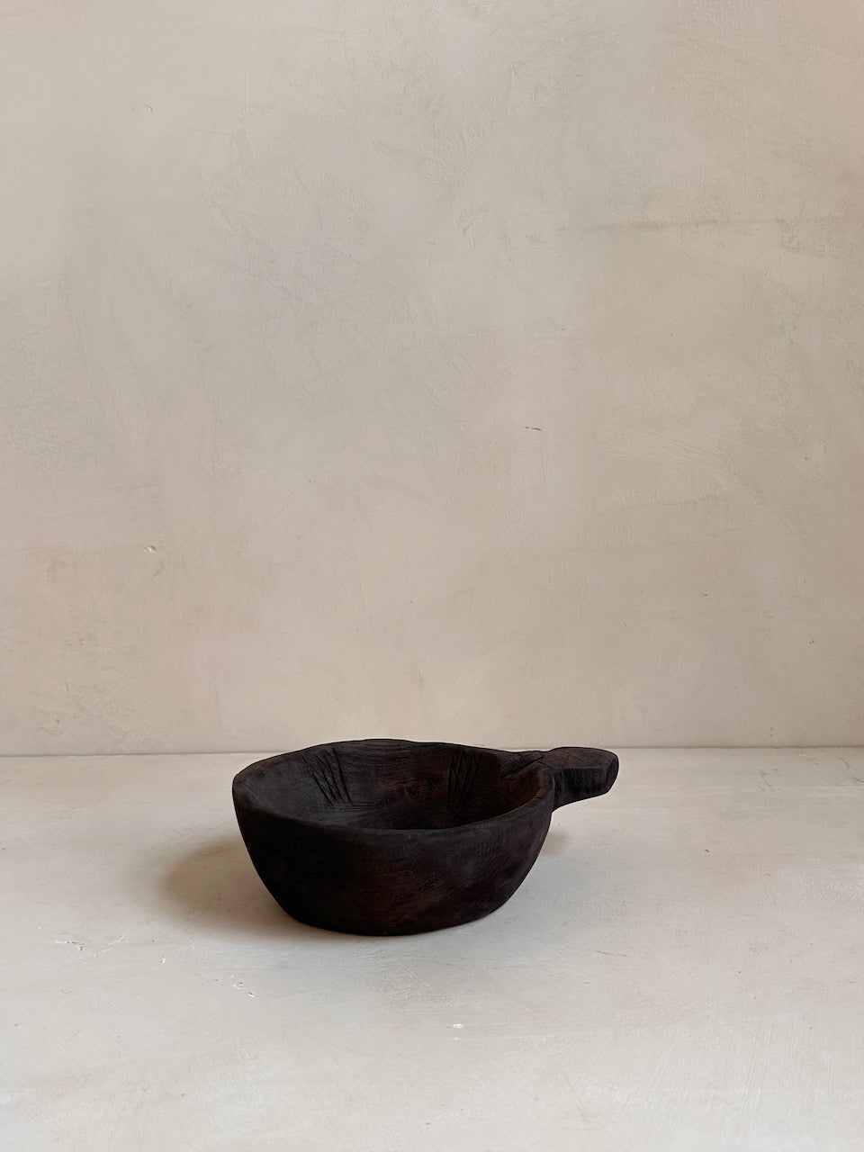 The Corner - Wooden bowl with handle N° 8 - Decoration