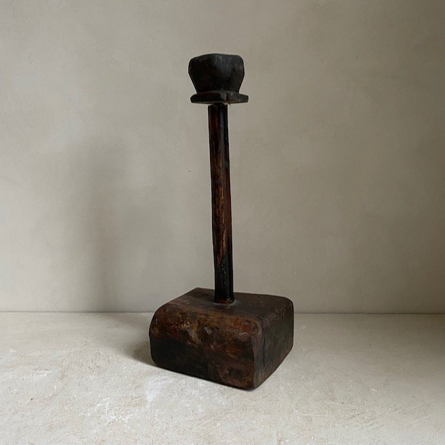 The Corner - Wooden candle stick No 1 - Decoration