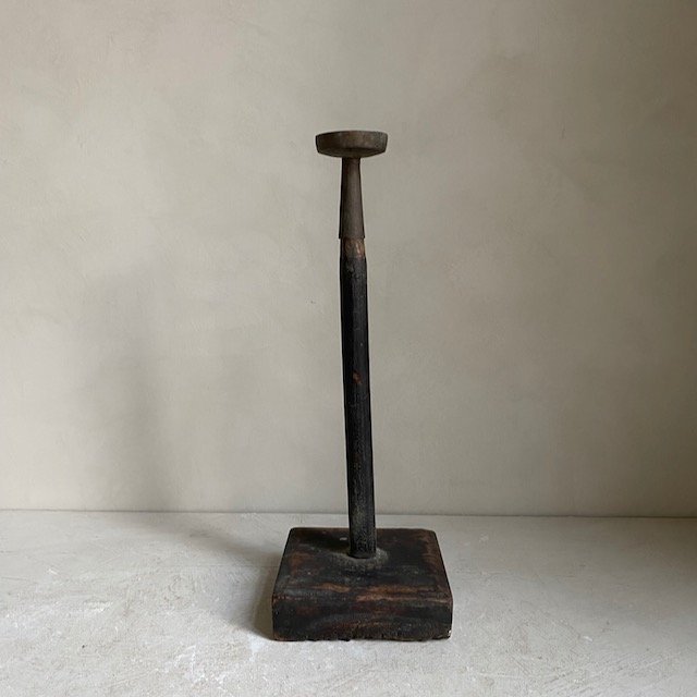 The Corner - Wooden candle stick No 2 - Decoration