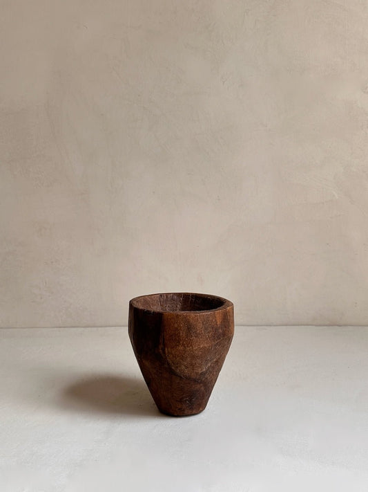 The Corner - Wooden mortar N° 16 A - Decoration