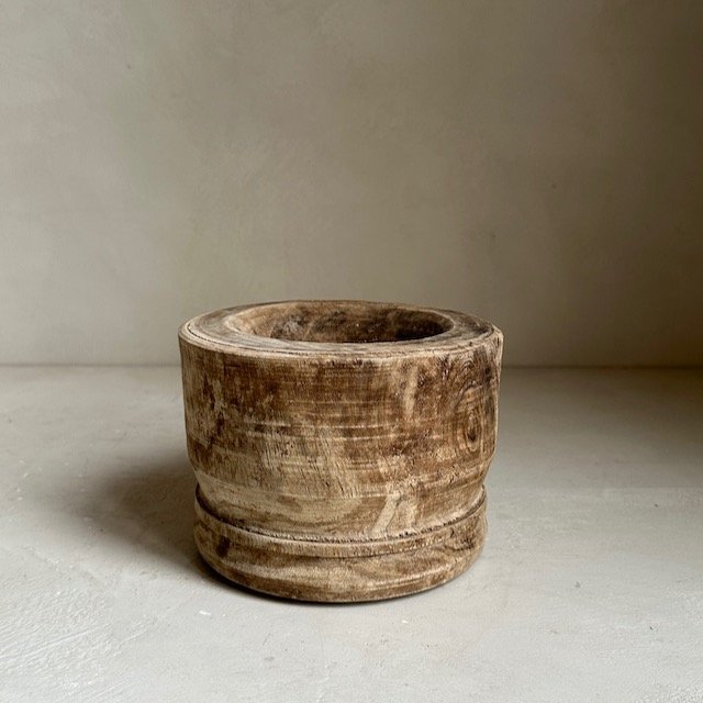 The Corner - Wooden Mortar N° 1 - Decoration