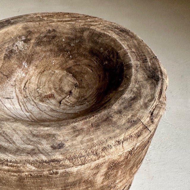 The Corner - Wooden Mortar N° 1 - Decoration