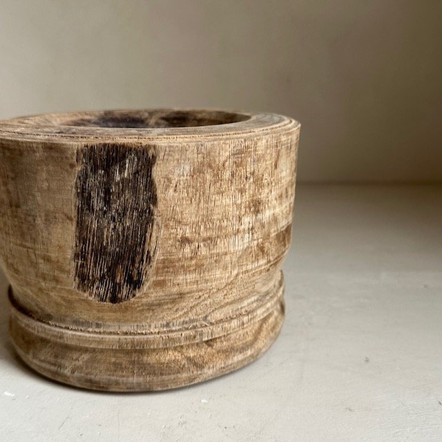 The Corner - Wooden Mortar N° 1 - Decoration