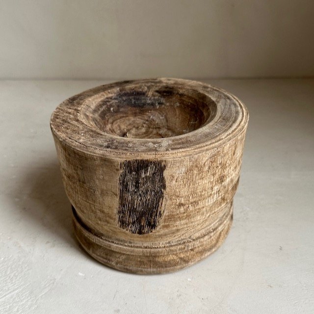 The Corner - Wooden Mortar N° 1 - Decoration