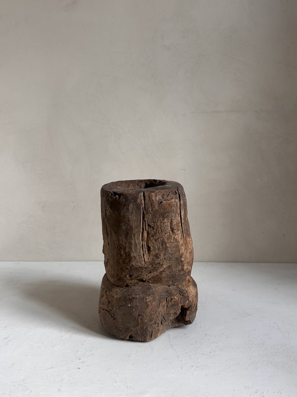 The Corner - Wooden mortar N° 10 - Decoration