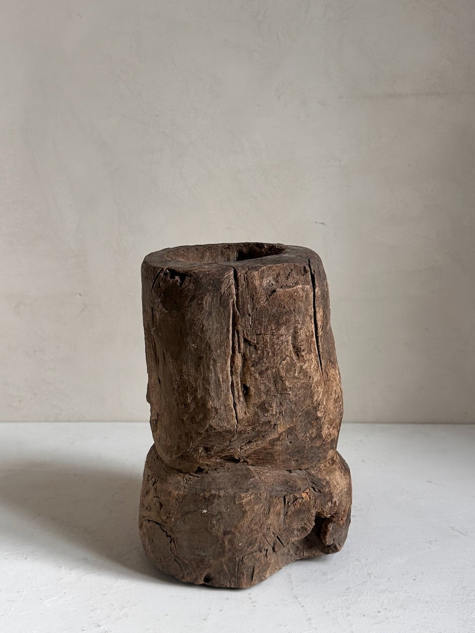 The Corner - Wooden mortar N° 10 - Decoration