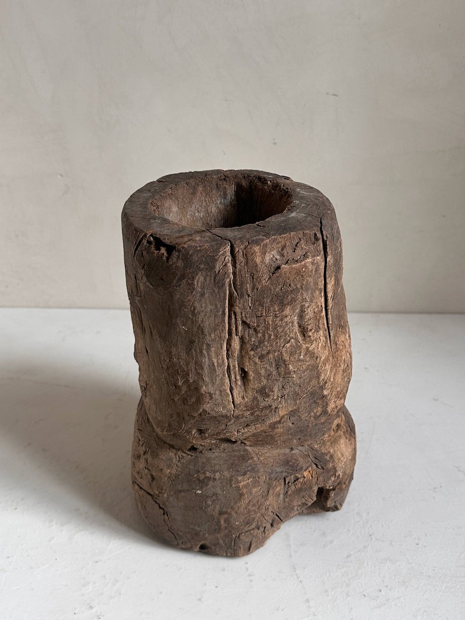 The Corner - Wooden mortar N° 10 - Decoration
