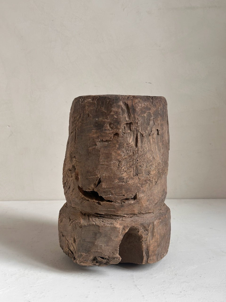 The Corner - Wooden mortar N° 10 - Decoration