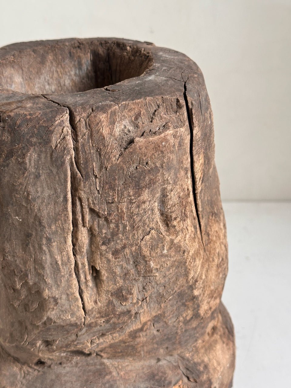 The Corner - Wooden mortar N° 10 - Decoration