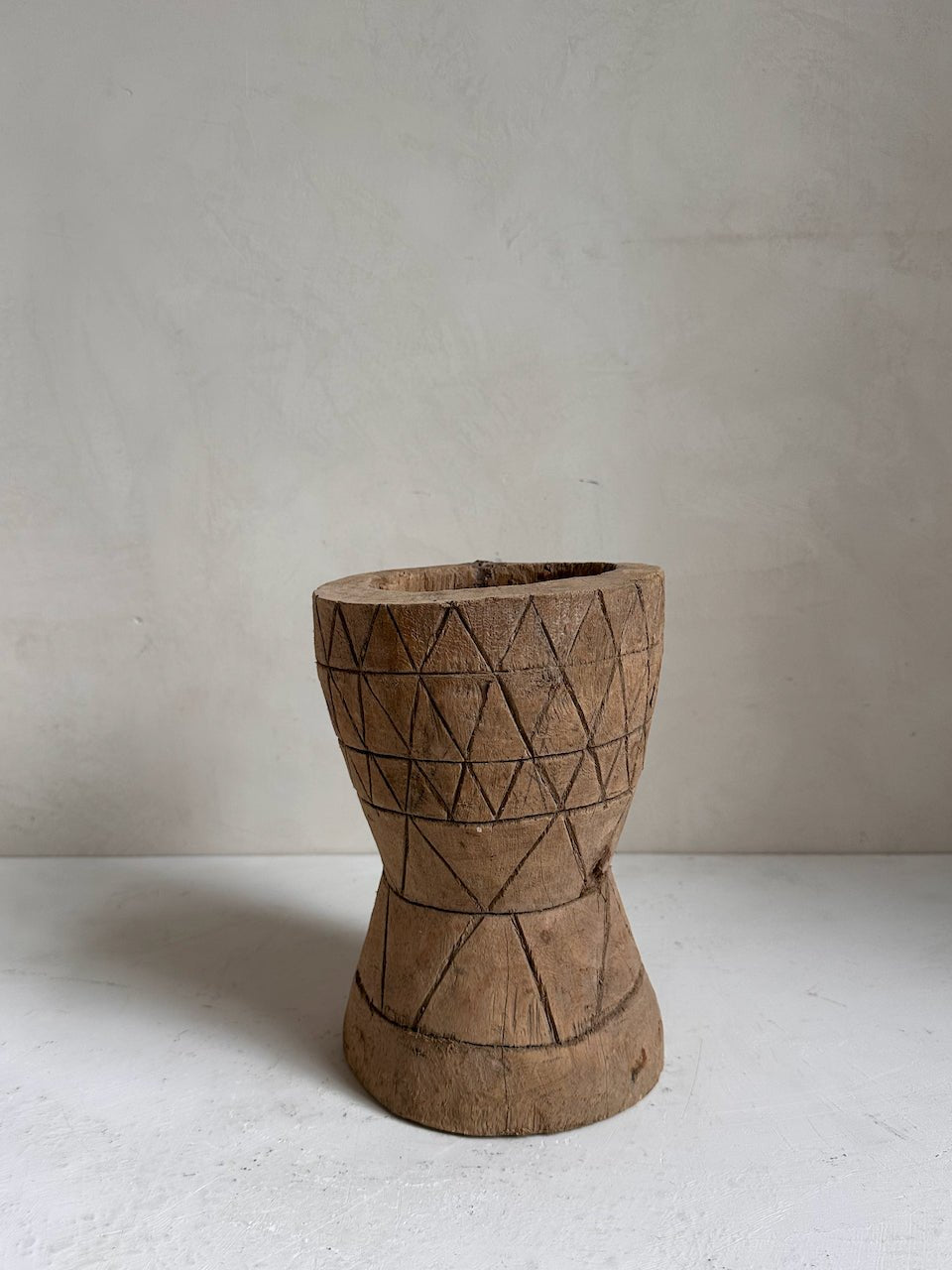 The Corner - Wooden mortar N° 11 - Decoration