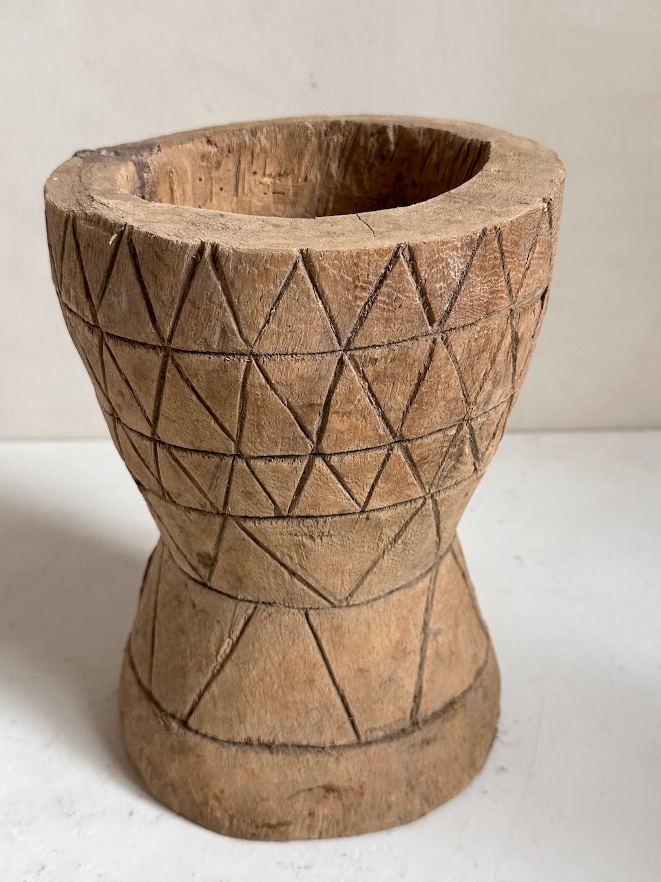 The Corner - Wooden mortar N° 11 - Decoration