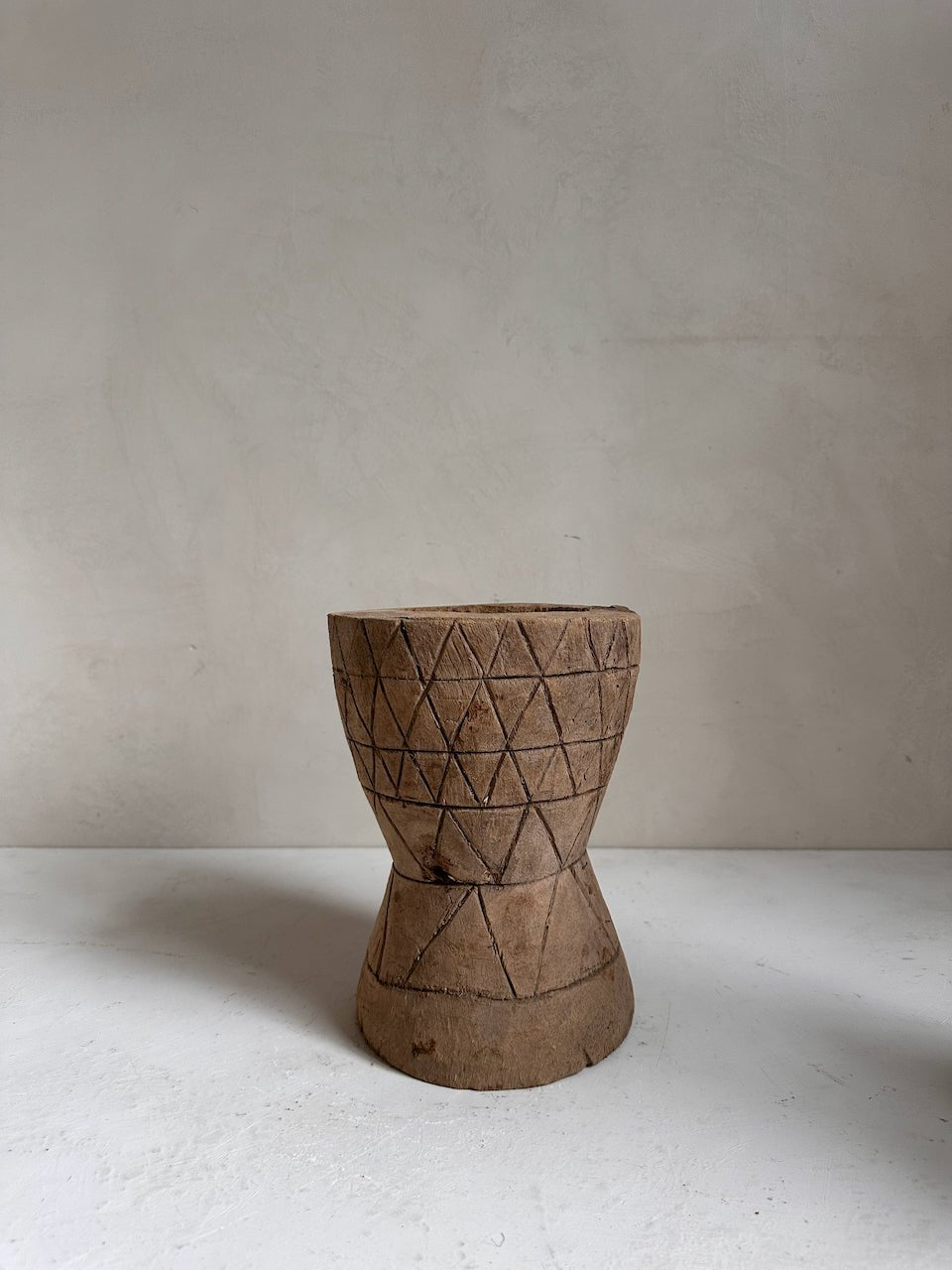 The Corner - Wooden mortar N° 11 - Decoration