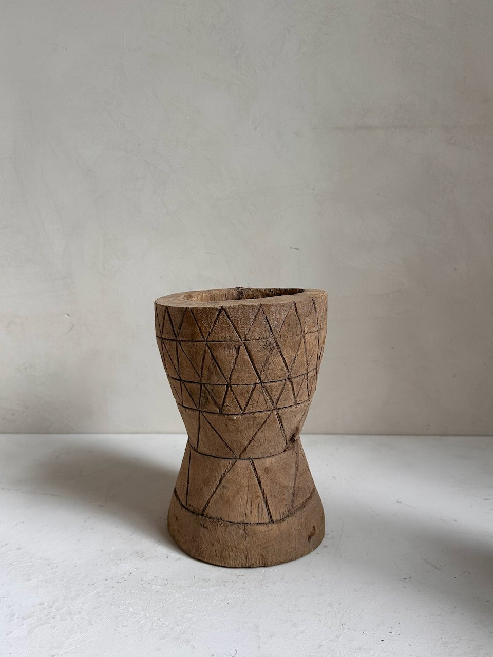 The Corner - Wooden mortar N° 11 - Decoration