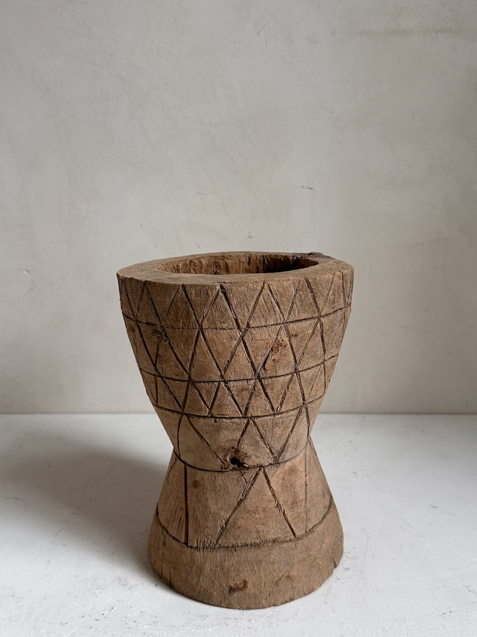The Corner - Wooden mortar N° 11 - Decoration