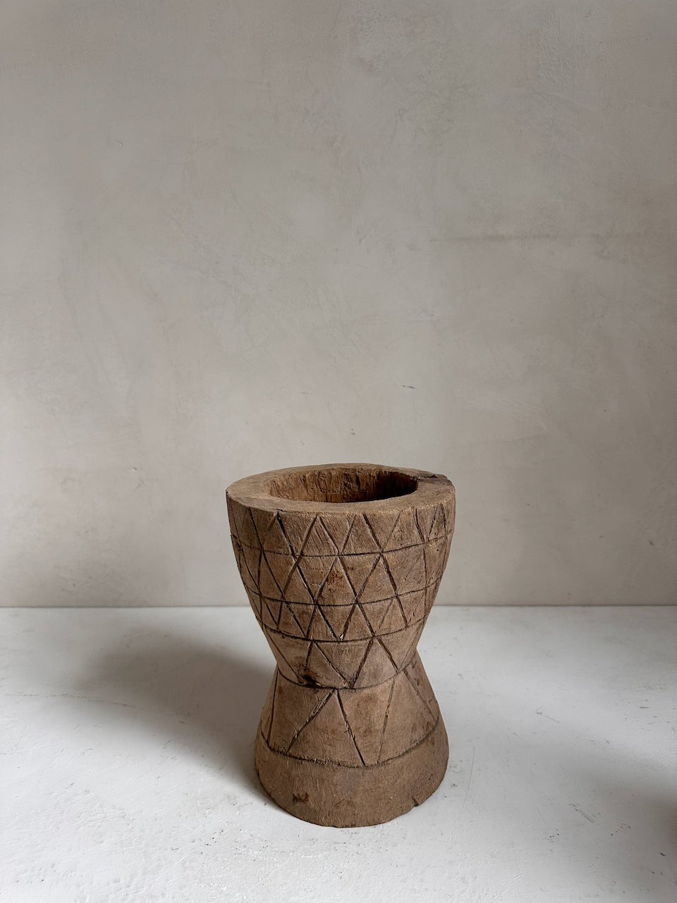 The Corner - Wooden mortar N° 11 - Decoration