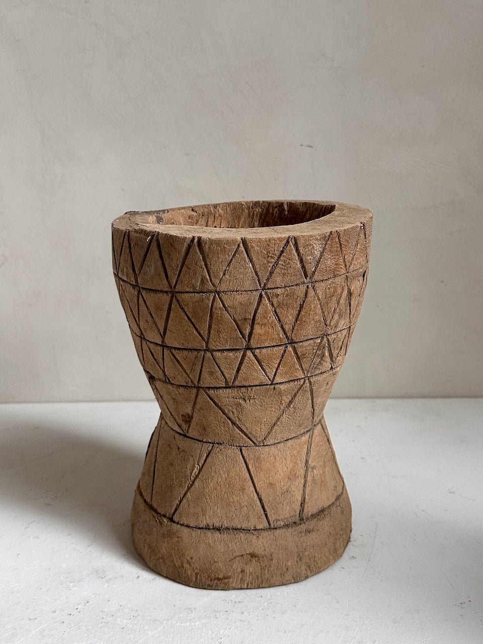 The Corner - Wooden mortar N° 11 - Decoration