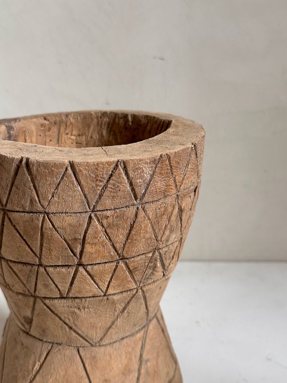 The Corner - Wooden mortar N° 11 - Decoration