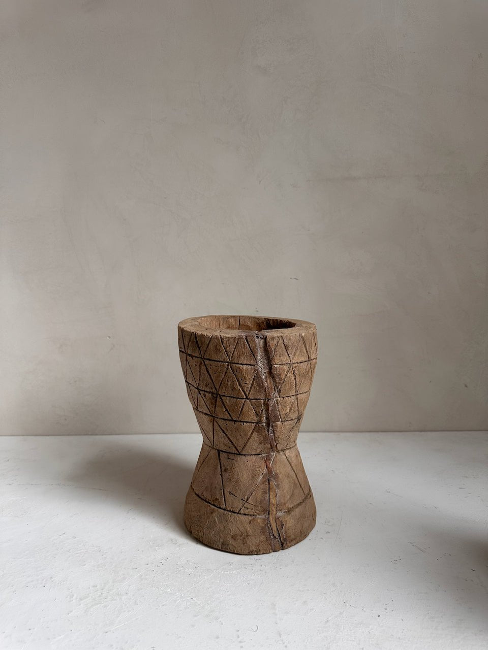 The Corner - Wooden mortar N° 11 - Decoration