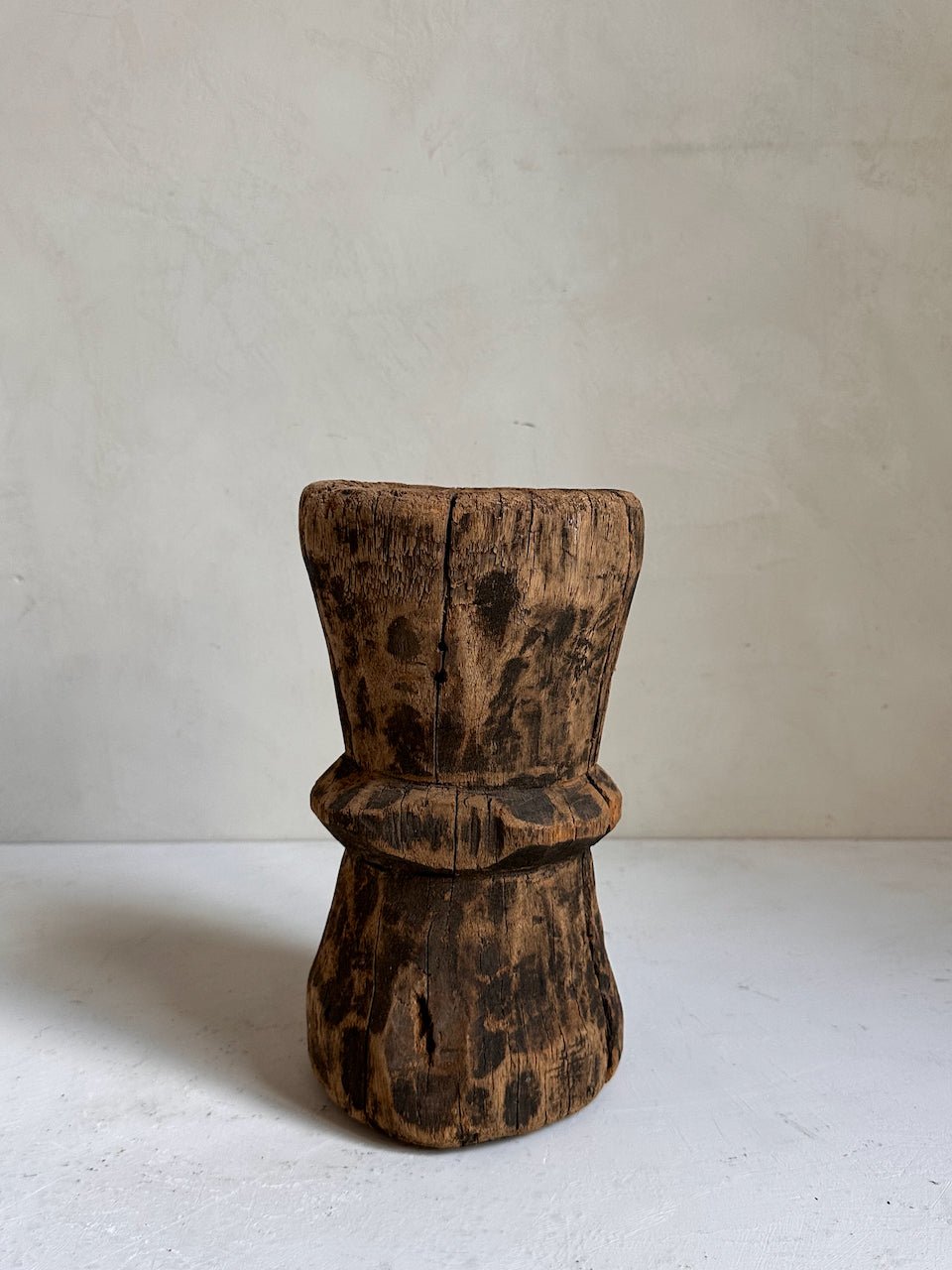 The Corner - Wooden mortar N° 12 - Decoration