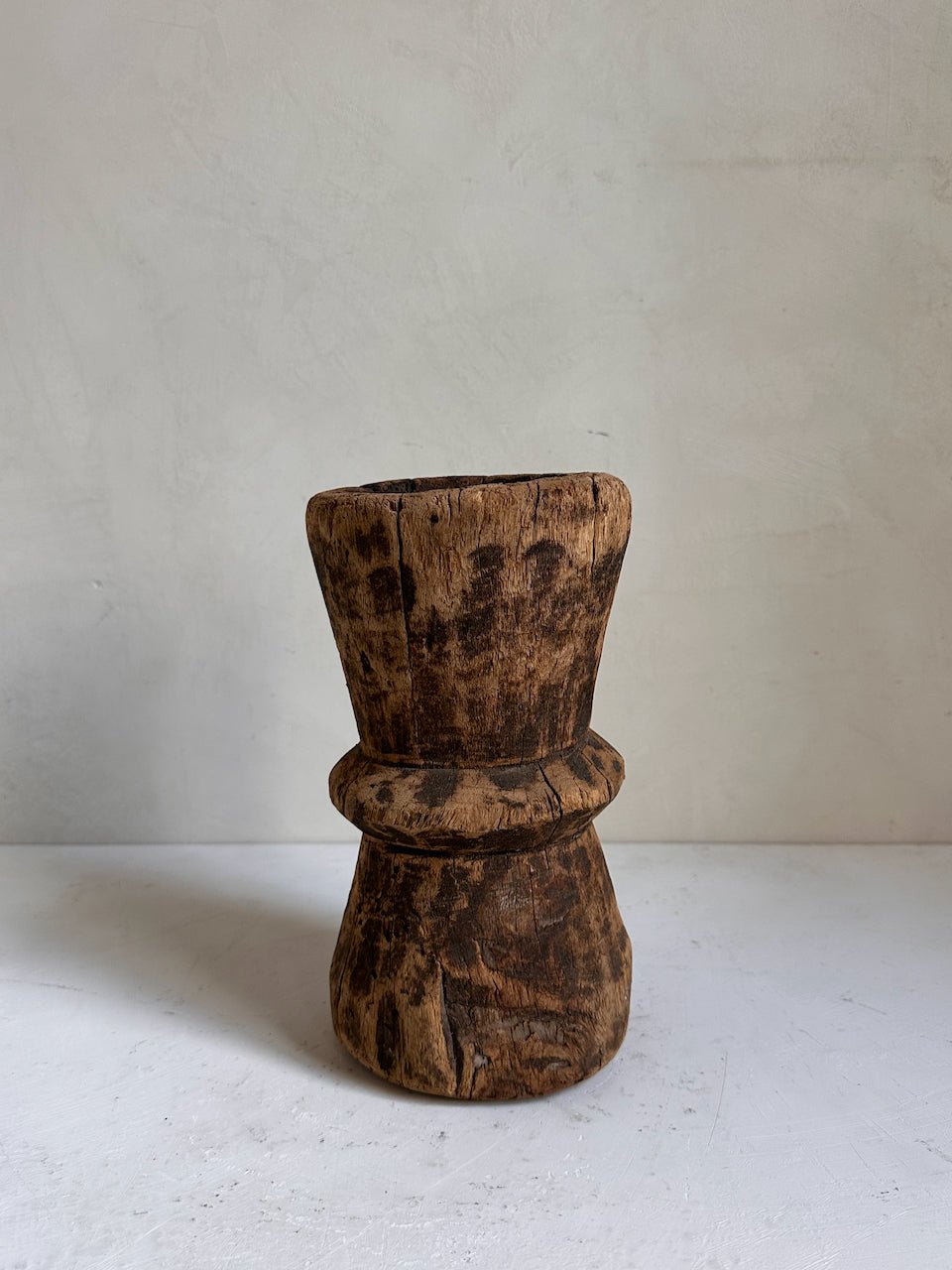 The Corner - Wooden mortar N° 12 - Decoration