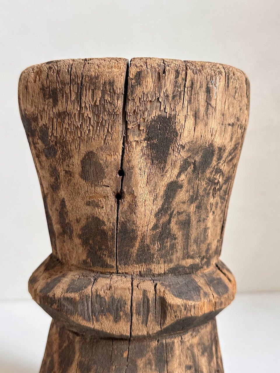 The Corner - Wooden mortar N° 12 - Decoration