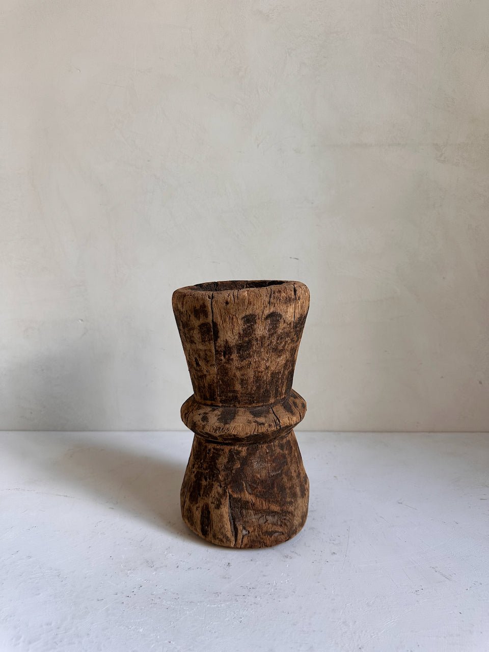 The Corner - Wooden mortar N° 12 - Decoration