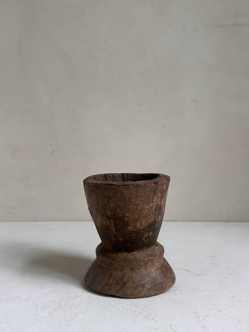 The Corner - Wooden mortar N° 13 - Decoration