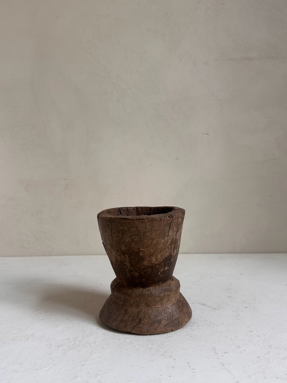 The Corner - Wooden mortar N° 13 - Decoration