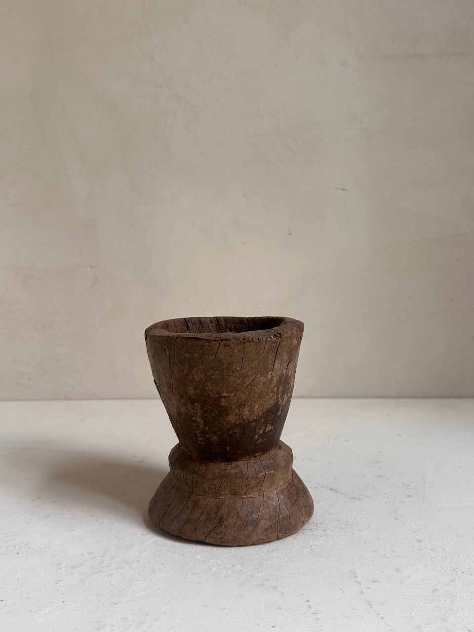 The Corner - Wooden mortar N° 13 - Decoration