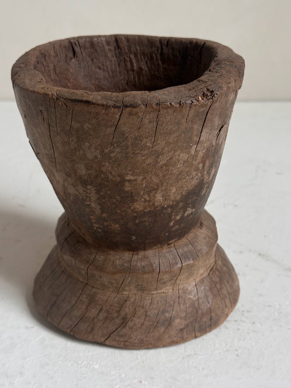 The Corner - Wooden mortar N° 13 - Decoration