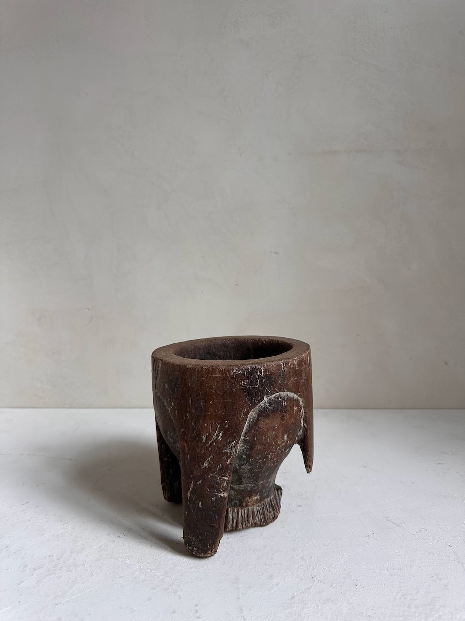 The Corner - Wooden mortar N° 14 - Decoration