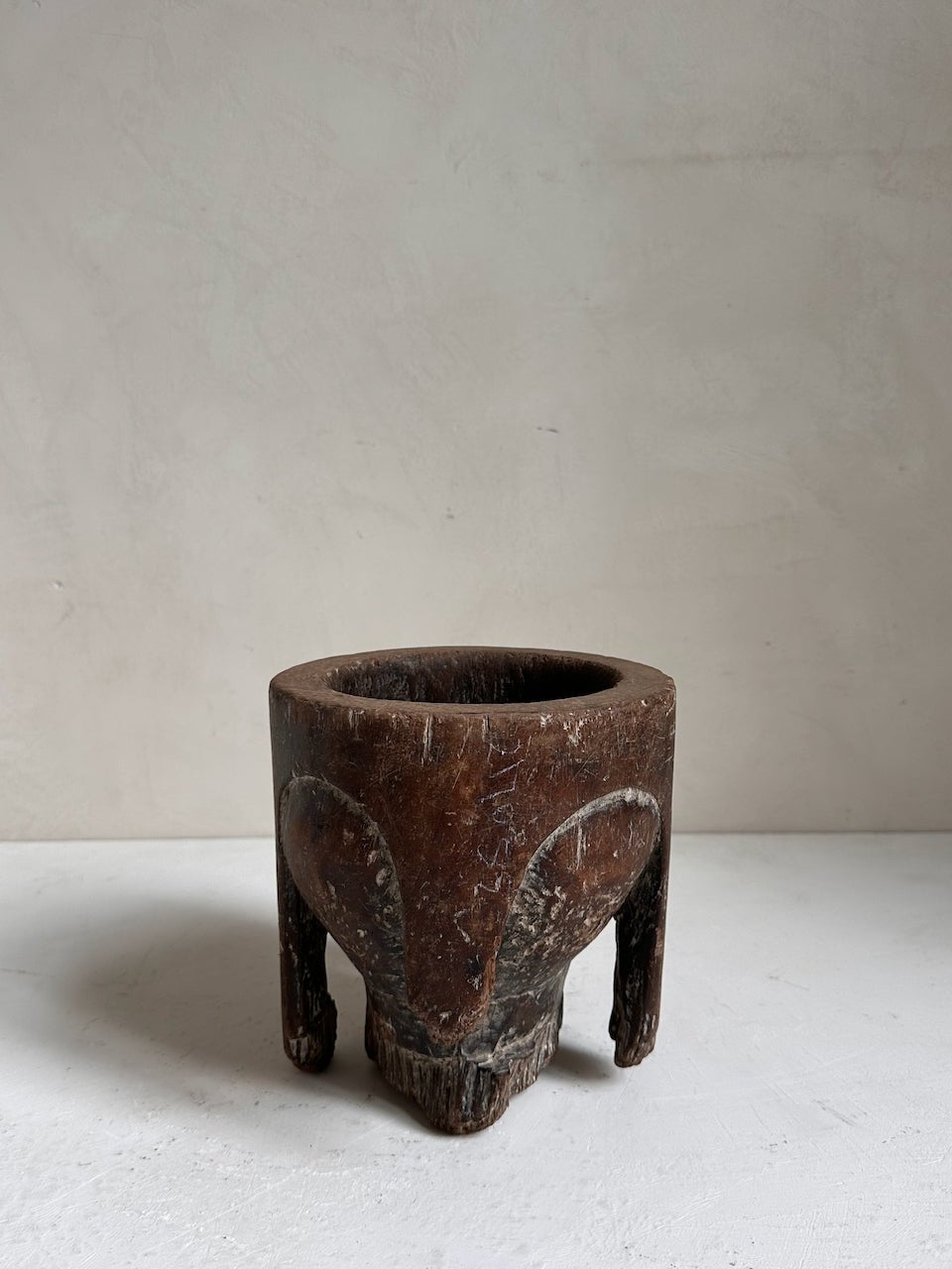 The Corner - Wooden mortar N° 14 - Decoration